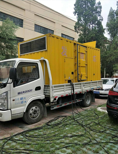 常山发电车出租-柴油发电机组排烟系统设计要求及其考虑因素