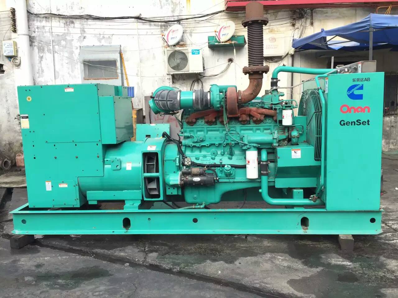 常山租赁发电机-柴油发电机不正常冒烟的原因